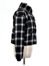 Evereve 100% Cotton Plaid Black Fleece Size XL - photo 4