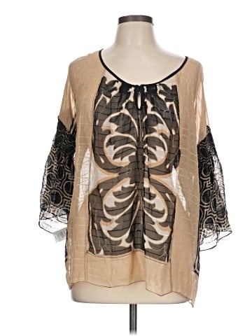 Tracy Reese 3/4 Sleeve T-Shirt (view 1)