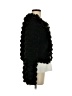 Blue Blush 100% Polyester Black Cardigan Size S - photo 4