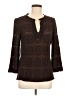 St. John Brown Cardigan Size M - photo 1