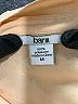 Bar III 100% Polyester Color Block Ivory Long Sleeve Blouse Size M - photo 7