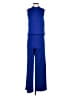 Trina Turk Solid Blue Jumpsuit Size 6 - photo 1