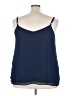 Torrid 100% Polyester Blue Sleeveless Blouse Size 3X Plus (3) - photo 2