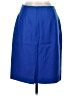 Chadwicks 100% Polyester Color Block Blue Formal Skirt Size 8 - photo 2