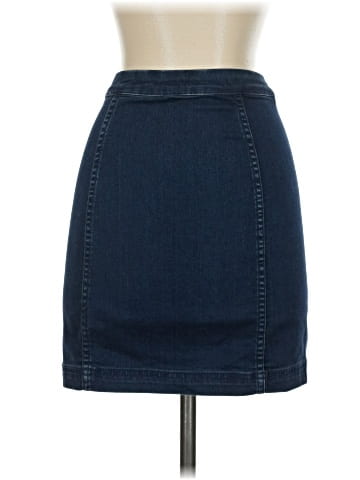 Free People Denim Skirt (view 2)