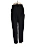 Topshop 100% Polyester Solid Black Casual Pants Size 6 - photo 1