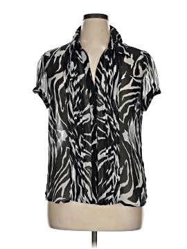 Harve Benard Short Sleeve Blouse