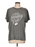 Assorted Brands Gray Short Sleeve T-Shirt Size L - photo 1