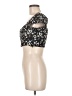 Pull&Bear 100% Viscose Black Short Sleeve Top Size M - photo 5