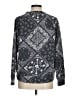 Lou & Grey Paisley Silver Pullover Sweater Size M - photo 2