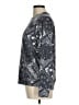 Lou & Grey Paisley Silver Pullover Sweater Size M - photo 5