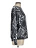 Lou & Grey Paisley Silver Pullover Sweater Size M - photo 4