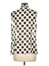 Tahari by ASL 100% Polyester Polka Dots Silver Sleeveless Blouse Size L - photo 2