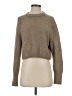 Zara Metallic Tan Turtleneck Sweater Size S - photo 1