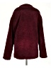 Free People 100% Polyester Burgundy Coat Size S - photo 2