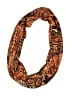 Assorted Brands 100% Polyester Paisley Brown Orange Scarf One size - photo 1