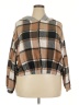 Shein Curve Plaid Brown Jacket Size 18 Plus (3) - photo 1