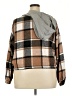 Shein Curve Plaid Brown Jacket Size 18 Plus (3) - photo 2