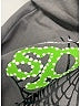 Sp5der 100% Cotton Gray Green Punk V2 Pullover Hoodie Size M - photo 10