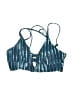 Unbranded Print Teal Swimsuit Top Size S - photo 1