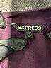 Express 100% Polyester Burgundy Casual Dress Size XS - photo 7