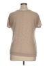 Korye Tan Short Sleeve Blouse Size XL - photo 2