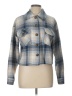 Unbranded 100% Cotton Plaid Blue Jacket Size L (estimated) - photo 1