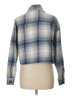 Unbranded 100% Cotton Plaid Blue Jacket Size L (estimated) - photo 2