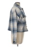 Unbranded 100% Cotton Plaid Blue Jacket Size L (estimated) - photo 4