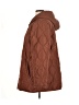 Susan Graver 100% Polyester Argyle Brown Coat Size XL - photo 5