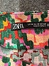 Zara Damask Multi Color Brown Casual Skirt Size XS - photo 4