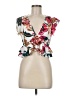 Shein Ivory Short Sleeve Blouse Size M - photo 1