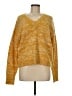 Diane von Furstenberg Tweed Solid Yellow Pullover Sweater Size M - photo 1
