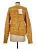Diane von Furstenberg Tweed Solid Yellow Pullover Sweater Size M - photo 2
