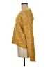 Diane von Furstenberg Tweed Solid Yellow Pullover Sweater Size M - photo 5