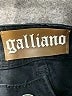 Galliano Black Jeans Size 28 waist - photo 3