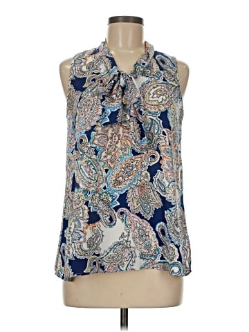 Neiman Marcus Sleeveless Blouse (view 1)
