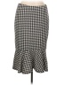 Sabrinas Houndstooth Black Formal Skirt Size L - photo 1