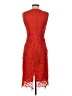 Ann Taylor 100% Polyester Red Cocktail Dress Size 0 - photo 2