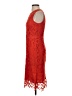 Ann Taylor 100% Polyester Red Cocktail Dress Size 0 - photo 5