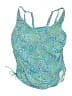 Lands' End Paisley Blue Swimsuit Top Size 16 - photo 1
