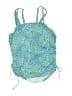 Lands' End Paisley Blue Swimsuit Top Size 16 - photo 2