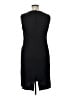 Perceptions Solid Black Cocktail Dress Size 14 - photo 2