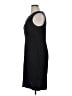Perceptions Solid Black Cocktail Dress Size 14 - photo 5