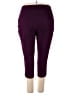 JM Collection Solid Purple Active Pants Size XXL - photo 2