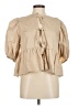 Sofie The label Tan 3/4 Sleeve Blouse Size M - photo 1