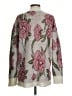 Show Me Your Mumu 100% Acrylic Floral Silver Pullover Sweater Size S - photo 2