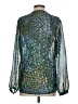 Travelsmith 100% Polyester Teal 3/4 Sleeve Blouse Size S - photo 2