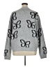 Olivia Grey Graphic Gray Pullover Sweater Size XL - photo 2