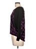 Point Houndstooth Purple Pullover Sweater Size L - photo 5